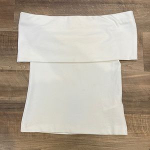 Club Monaco White Tube Top Size XS